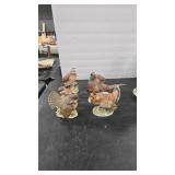 6 LEFTON BIRD SCULPTURES