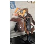 LEATHER BELTS AND HOLSTERS