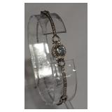 925 MOISSANITE 1CT VECKLACE