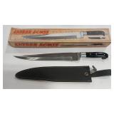 KHYBER BOWIE KNIFE & SHEATH 11.75'