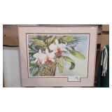 BOTANICAL FRAMED ARTIST PROOF PRINT