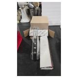 CERAMIC KNIFE SET AND GLASS PLATES