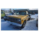 1983 DODGE 4X4 350 FLATBED
