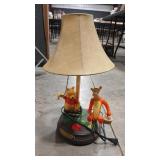 POO &TIGGER MUSICAL BEDROOOM LAMP