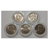 5 -  1776-1976 EISENHOWER DOLLARS