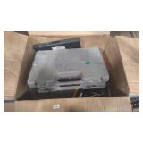 ASSORTED TOOLS, SANDER, OIL AND TOOL BOX