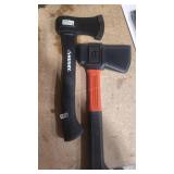 2 HUSKY AND CRESCENT HATCHETS