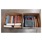 2 BOXES OF VTG NOVELS