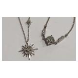 MOISSANITE 925 NECKLACE & BRACELET - NO GRA CERTS