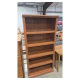 4 SHELF ADJUSTABLE BOOKCASE