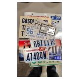 MT & WASHINGTON CUSTOM LICENSE PLATES