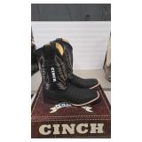 CINCH CFM 1030 COWBOY BOOTS SZ 13D