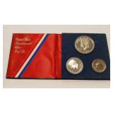 US BICENTENNIAL SILVER PROOF SET