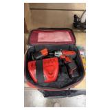 MILWAUKEE COMPACT DRIVER W/ 2 BATTERIES & CHARGER