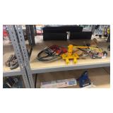 GROUP OF SOCKETS & ANTIQUE CAR PARTS