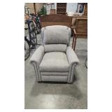 UPHOLSTER ROCKER RECLINER NAILHEAD ACCENT MANUAL
