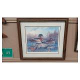 ROBERT RICHERT SIGNED FRAMED PRINT 132/950