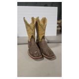 CINCH EDGE CEM 503 COWBOY BOOTS SZ 13 D