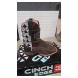 CINCH EDGE MARUATA COWBOY BOOTS SZ 13D