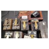 7 - MODEL T FORD BATTERIES CASE & CHARGER