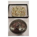 HAVRE & MILES CITY MONTANA RODEO BUCKLES