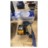 ESTWING HATCHET, KNIFE SHARPENER & LED EXIT SIGN