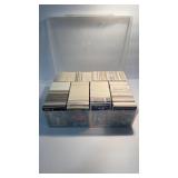 LARGE GROUP OF FOOTBALL CARDS IN CASE
