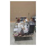 CART OF UNCLAIMED ITEMS