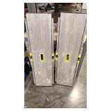 TWO GORILLA LADDERS ALUMINUM FOLDING PLATFORM
