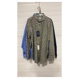 4 CINCH BUTTON SHIRTS SZ XL