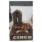 CINCH CFM1015 COWBOY BOOTS SZ 12EE