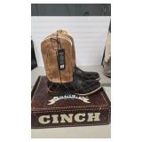 CINCH CFM 1021 COWBOY BOOTS SZ 13D