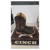 CINCH CFM 146 11' COWBOY BOOTS SZ 13D