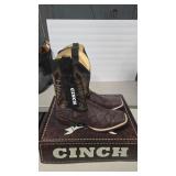 CINCH CFM 1028 COWBOY BOOTS SZ 13D