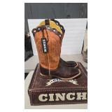 CINCH CFM 610 COWBOY BOOTS SZ 13D