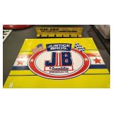 JUSTICE BROTHERS METAL SIGN