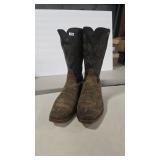 PINTO RANCH 12' COWBOY BOOTS SZ 13D