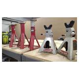 5 JACK STANDS