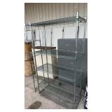 5 SHELF METAL WIRE RACK