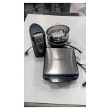 WAFFLE MAKER, HOT POT & CAN OPENER