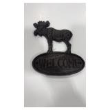 MOOSE IRON WELCOME SIGN