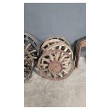 4 MODEL T WHEELS