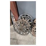 4 MODEL T WHEELS