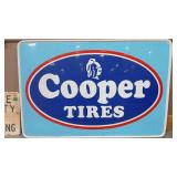 COOPER TIRES - METAL SIGN