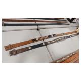 2 GENUINE LEATHER BELTS