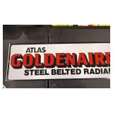 ATLAS GOLDENAIRE II STEEL BELTED RADIAL TIRE METAL