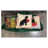 3 HOOKED ACCENT PILLOWS