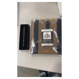 CANVAS FIREWOOD CARRIER BAG AND COLT TACTICAL PEN