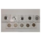 3RD REICH & US LIBERTY 'V' NICKLES