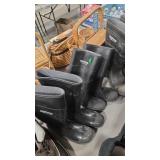 2 PAIRS OF LACROSSE MUD BOOTS WOMEN'S SIZE UNKNOWN